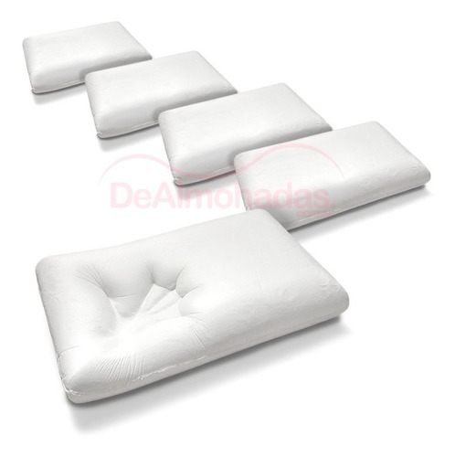 5 Almohadas Inteligentes Viscoelásticas 60x35 - De Almohadas