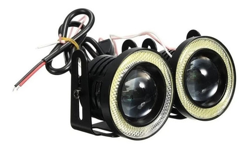 Kit Faros Led Ojo De Angel Neblineros 2.5 Pulgadas 2400lm