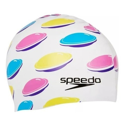 Gorra De Natacion Speedo Silicona Print Cap Colours - Salas