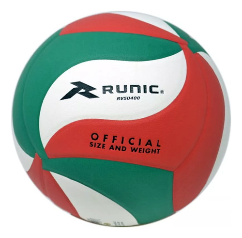 Balón Voleibol Pu  Runic Talla Oficial Rv5u400