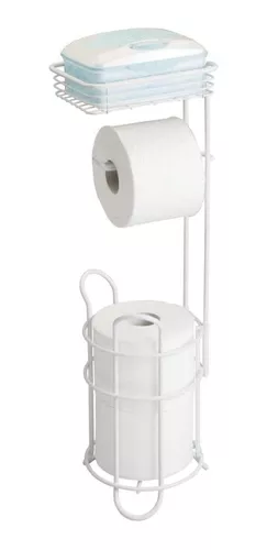 Cosas De Baño Soporte Para Papel Higiénico Rollo Organizador Fácil