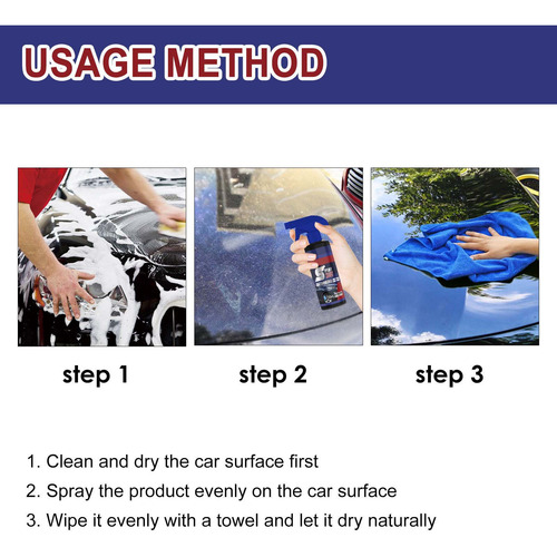 Cera En Aerosol Para Automóviles Con Revestimiento Superior,