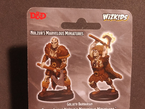D&d Nolzur's Miniatures Goliath Barbarian