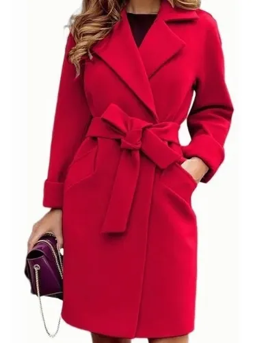 Abrigos para top dama rojos