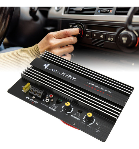 Amplificador Automotriz De Audio Estéreo Para Automóvil De 1