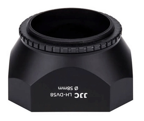 Parasol de 58 mm para videocámaras Dv