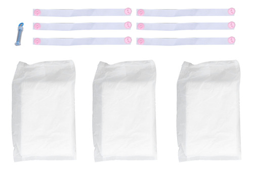 Almohadillas Menstruales Para Posparto, 3 Unidades, Diseño D