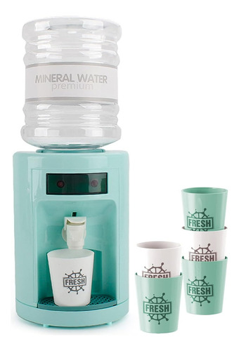 Juguete Mini Dispensador De Agua Mineral Water Premium Pilas
