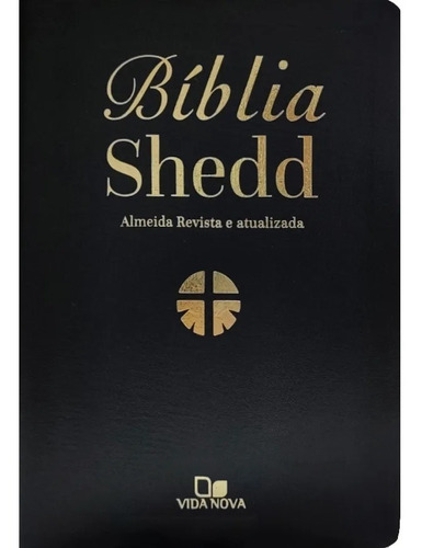 Bíblia De Estudo Shedd Ara Capa Luxo Preta