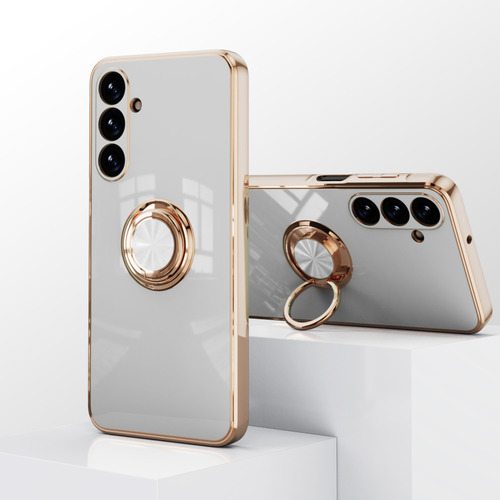 Funda Para Teléfono Samsung A26, Soporte Magnético Giratorio De 360°, Funda Protectora Que Absorbe Los Golpes