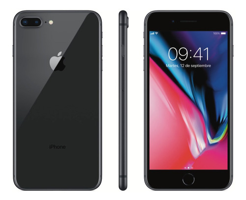 Celular iPhone 8 Plus 64gb Recertificado + Vidrio Templado