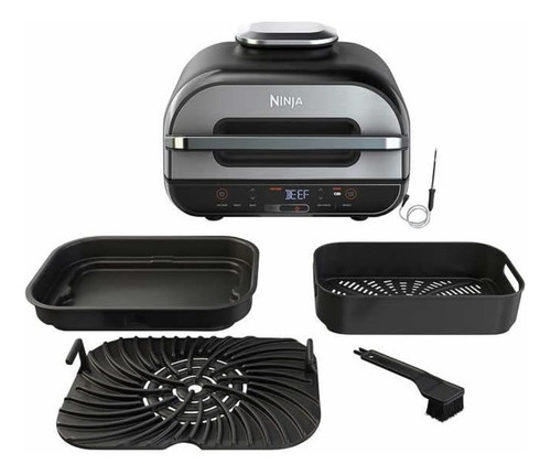 Ninja Foodi Smart Parrilla 4 En 1 Asado Fg550 Color Negro