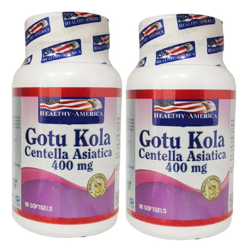 2 X Centella Asia Gotu Kola 90u - Unidad a $52900