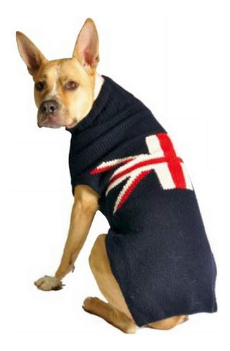 Chilly Dog Union Jack - Jersey Para Perro, Tamano Pequeno