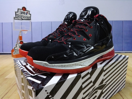 Li Ning Wow 2 Dwayne Wade 9.5 Mx 29.5 Cm 11.5 Us Zeke78mx 