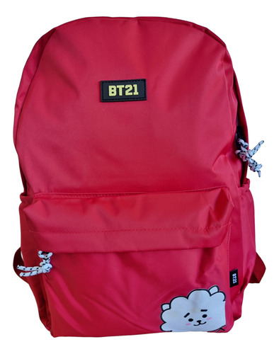 Maleta Morral Bt21 Bts Escolar 14 Lona