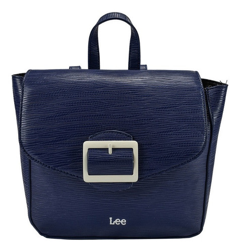 Bolsa Back Pack Marca Lee, Azul Interior Amplio