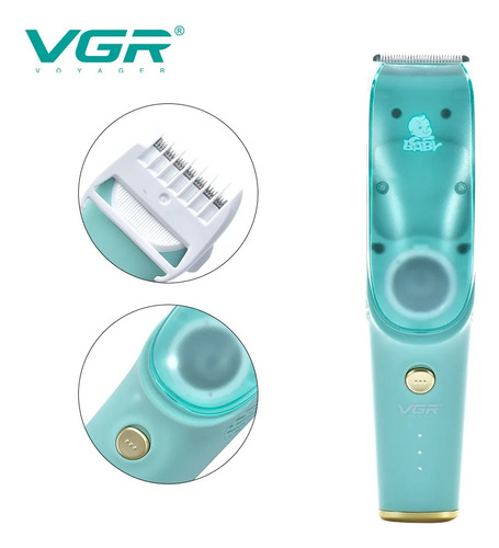 Afeitadora Recargable Para Niños Vgr Original V-151
