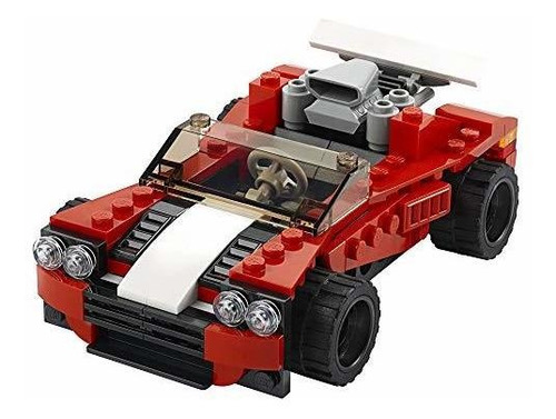 Kit De Construcción Lego Creator 3en1 Para Coche Deportivo,