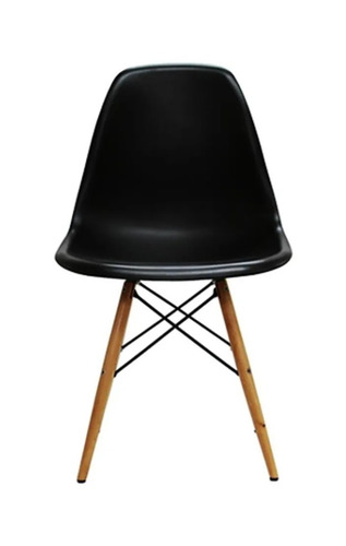 Silla Eames X4 Diseño Living Comedor Cocina Full Baires4 Cantidad de sillas por set 4 Color de la estructura de la silla Negro