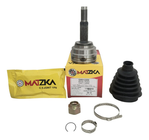 Espiga Lado Rueda E22 I22 O52 Aveo Auto 2008-2017