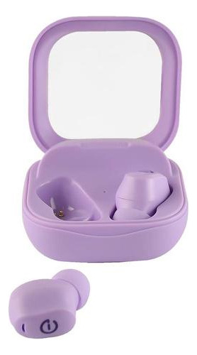 Audifonos Tws Florela Perfect Choice El-995548 Morado Blueto