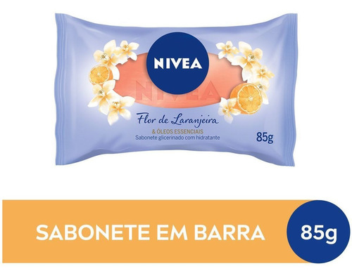 Sabonete Barra Flor De Laranjeira Oleos Essenciais 85g Nivea