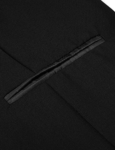 Coofandy Trajes De Vestir Slim Fit Para Hombre Chaleco De Do