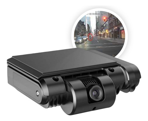 Camara Frontal Dashcam Para Adas 1080p 3 Canales 4g Microsd