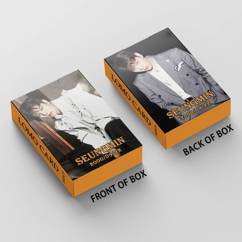 55 Photocards Stray Kids - Seungmin Edition