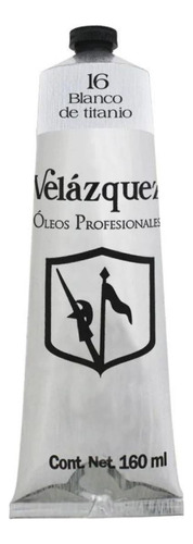 Pintura Al Oleo Profesional Velazquez 160ml Escoge Color Óleo Blanco De Titanio