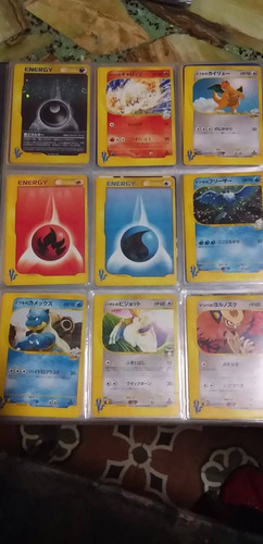 Lote De 26 Cartas Pokémon Vs (1ra Edición, Japonesas)