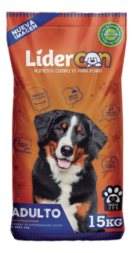 Alimento Para Perro Adulto Lider Can 15kg Raza Gran Danés