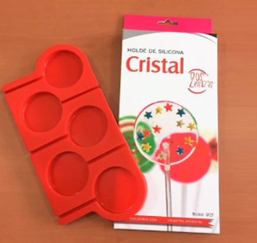Imagen 1 de 1 de Molde De Silicona Cristal Para Paletas Dos Lembas