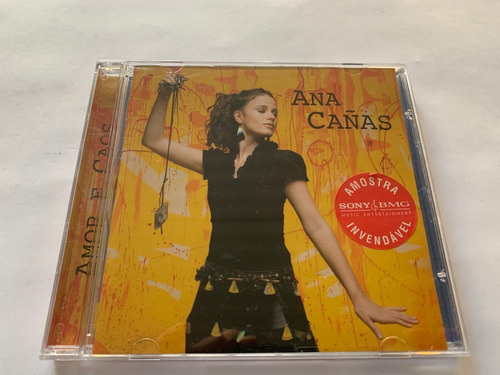 A247 - Cd - Ana Canas - Amor E Caos - Lacrado