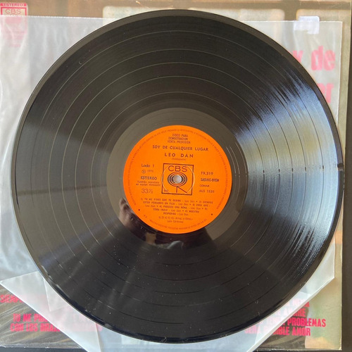 Imagen 3 de 4 de Vinilo Leo Dan Soy De Cualquier Lugar Che Discos