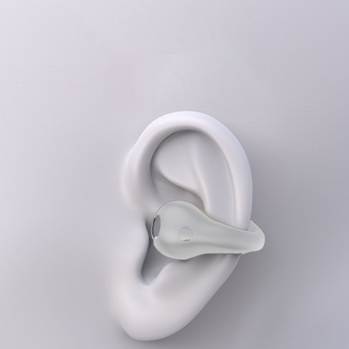Auriculares Inalámbricos Blancos Open Ear Clip Earbuds Bone