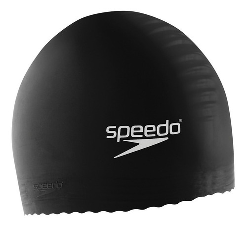 Gorro Natacion Speedo Original Latex Negro Importado