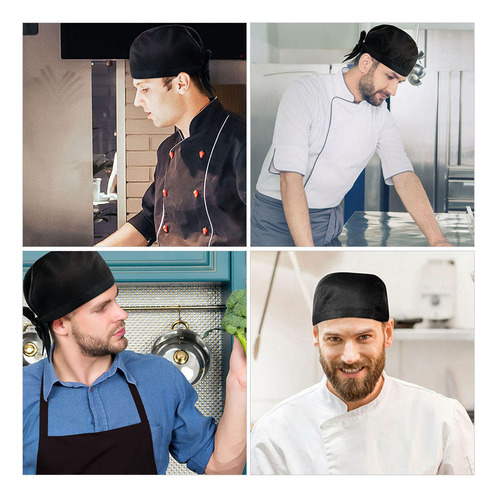 Gorro De Chef Universal, Cómodo Gorro De Chef Para Restauran