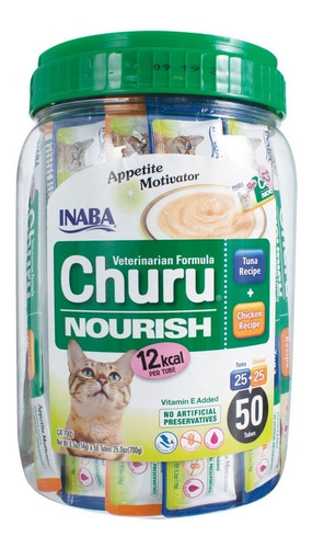 Churu Nourish Estimulante Del Apetito 50tubos Para Gatos