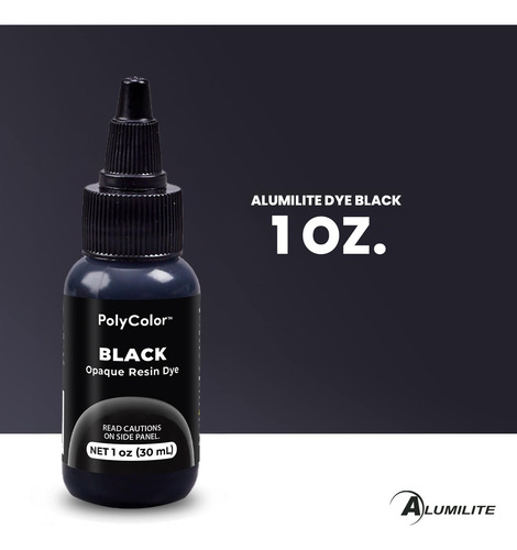 Tinte De Color LĂquido Negro Para Resina 30 Ml