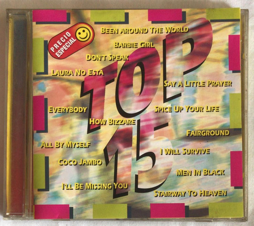 Top 15. Varios. Cd Original Usado. Qqg. Ag.