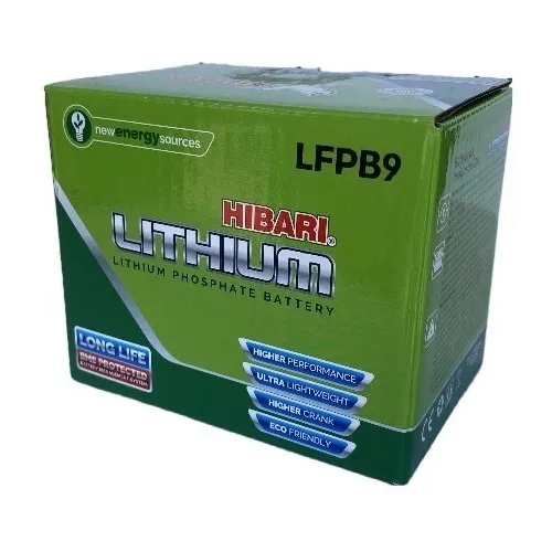 Bateria Hibari Litio Yb9-b Lfpb9 Tongko Tk250-atx