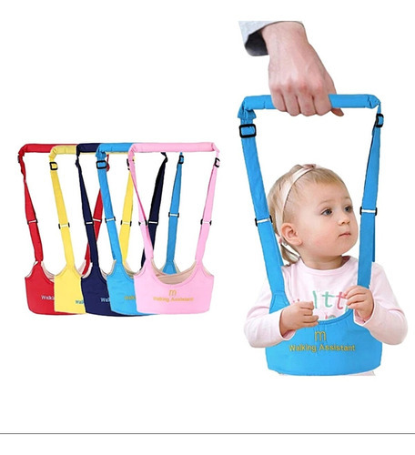 Andador Portátil Bebe Primeiros Passos Ergonômico Anda Já Cor Azul-celeste