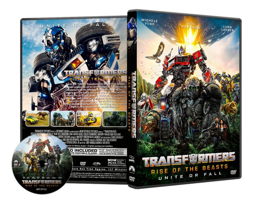 Transformers El Despertar De Las Bestias 2023 Dvd Latino