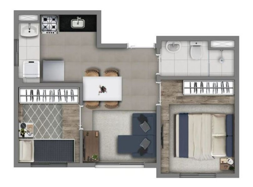 Imagem 13 de 17 de Apartamento À Venda No Bairro Socorro - São Paulo/sp - O-17578-28789