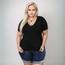 Comprar Shorts Jeans Plus Size Femino Hot Pants Plus Size Com Lycra