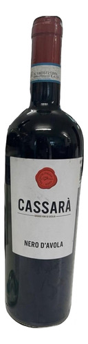 Cassara Nero D Avola 750ml Sicilia