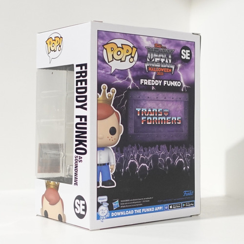 Funko Pop! Heavy Metal Halloween - Freddy Funko As Soundwave (Usado)