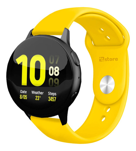 Correa Compatible Samsung Watch Active 2 Amarillo 20m